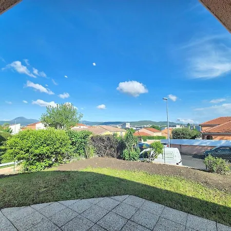 Апартаменты Le Clos Des Farges #clim#parking#terrasse Meuble Classe 3etoiles Клермон-Ферран